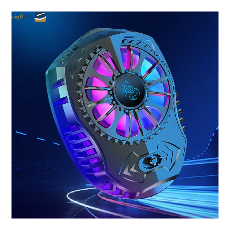 خنک کننده موبایل رادیاتوری کول کلد مدل G4 - CoolCold G4 Mobile Game radiator Cooling Pad