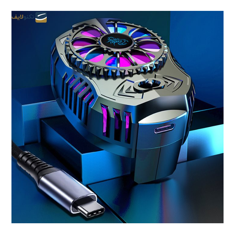 خنک کننده موبایل رادیاتوری کول کلد مدل G4 - CoolCold G4 Mobile Game radiator Cooling Pad