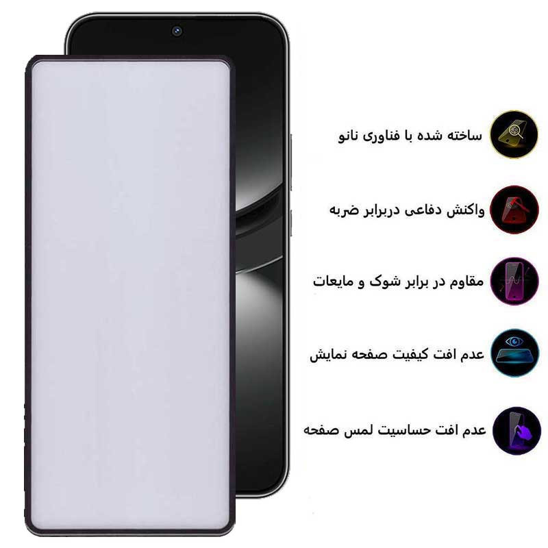 محافظ صفحه نمایش بوف مدل New AirBag مناسب برای گوشی موبایل هوآوی Nova 12 / Nova 12 Lite / Nova 11 SE / Nova 10 SE - Buff New AirBag Glass Screen Protector For Huawei Nova 12 / Nova 12 Lite / Nova 11 SE / Nova 10 SE