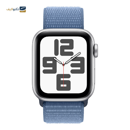اپل واچ SE Gen2 2023 سایز 44 میلی متری با بند پارچه ای - Apple Watch SE Gen2 2023 44mm Aluminum Sport Loop Band