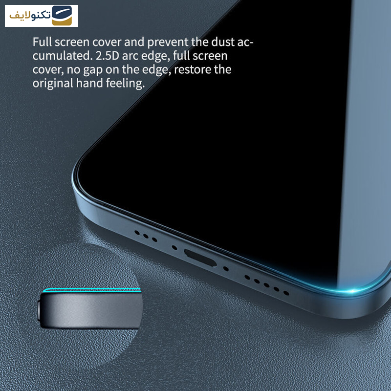 محافظ صفحه نمایش حریم شخصی بوف مدل Privacy Pro Plus مناسب برای گوشی موبایل اپل iPhone 13 Pro Max - 14 Plus - Buff Privacy Pro Plus Glass Screen Protector For Apple iPhone 13 Pro Max - 14 Plus