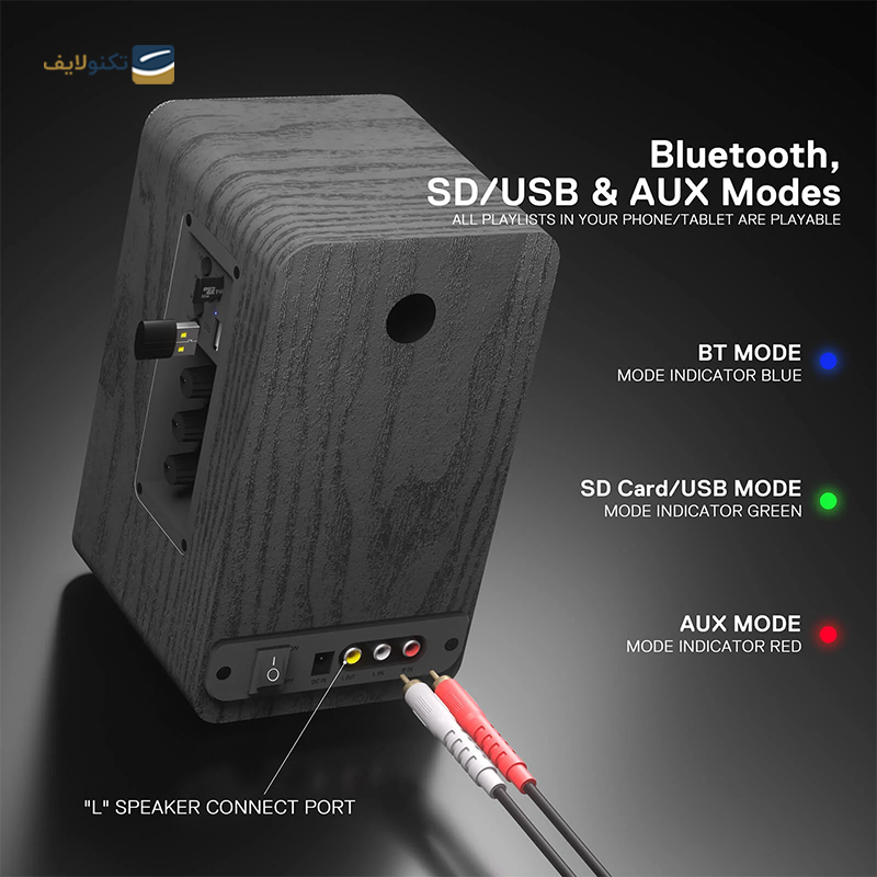 اسپیکر دسکتاپ ردراگون مدل MOUTHPIECE GS813 - Redragon MOUTHPIECE GS813 PC Speaker