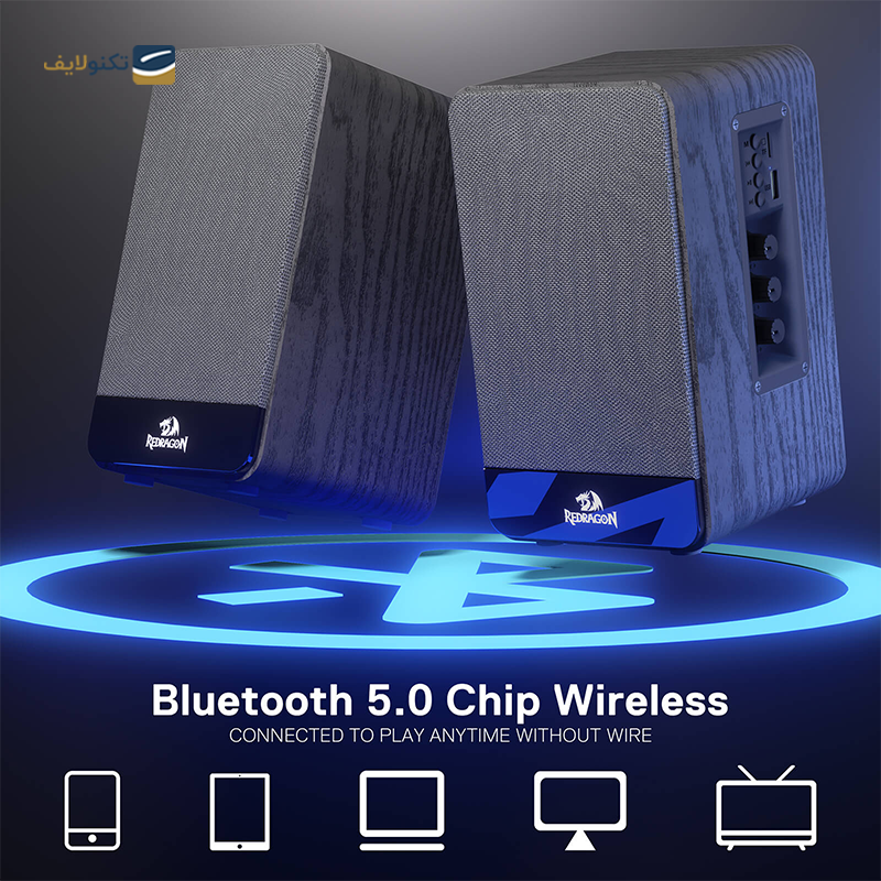 اسپیکر دسکتاپ ردراگون مدل MOUTHPIECE GS813 - Redragon MOUTHPIECE GS813 PC Speaker