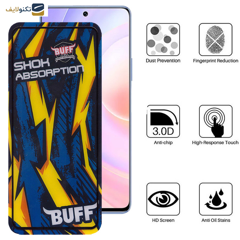 محافظ صفحه نمایش بوف مدل Shock-Shock-G مناسب برای گوشی موبایل هوآوی Nova 9 Se - Honor 50 se - Buff Shock-Shock-G Glass Screen Protector For Huawei Nova 9 Se - Honor 50 se