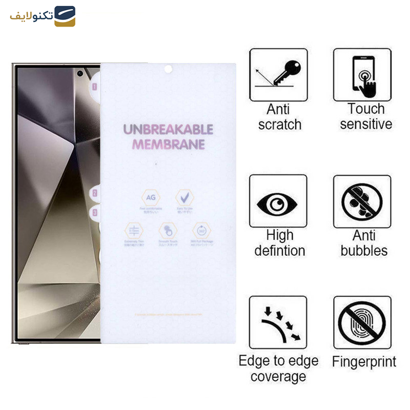 محافظ صفحه نمایش مات اپیکوی مدل Hydrogel-Matte مناسب برای گوشی موبایل سامسونگ Galaxy S24 Ultra - Epicoy Hydrogel-Matte Glass Screen Protector For Samsung Galaxy S24 Ultra