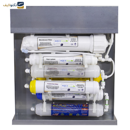 دستگاه تصفیه کننده آب آکوآ اسپرینگ مدل RO-S7-KZ 7800 به همراه فیلتر مجموعه 4 عددی -