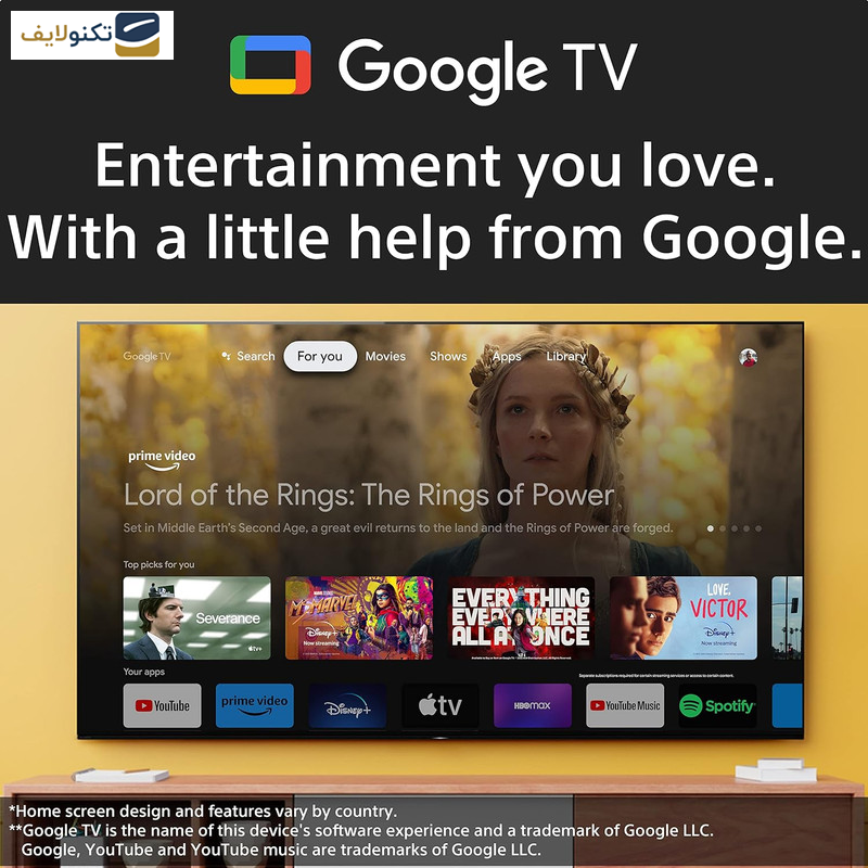 تلویزیون سونی LED سایز 65 اینچ مدل KD-65X85L - Sony KD-65X85L Smart LED TV 65 Inch