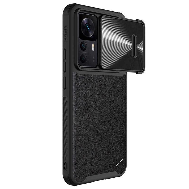 کاور گوشی شیائومی Redmi K50 Ultra / 12T نیلکین مدل CamShield Leather S - Nillkin CamShield Leather S Cover For Redmi K50 Ultra / 12T