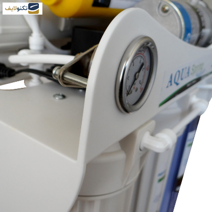 دستگاه تصفیه کننده آب آکوآ اسپرینگ مدل RO-SF5580 به همراه فیلتر تصفیه آب مجموعه 4 عددی - 