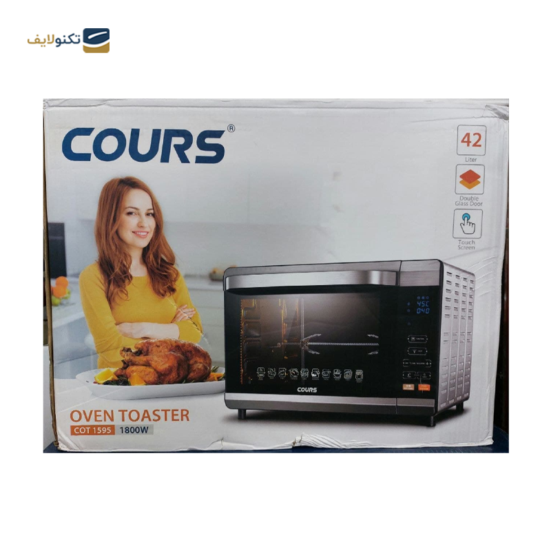 آون توستر کورس مدل COT 1595 - Cours COT 1595 Toaster Oven