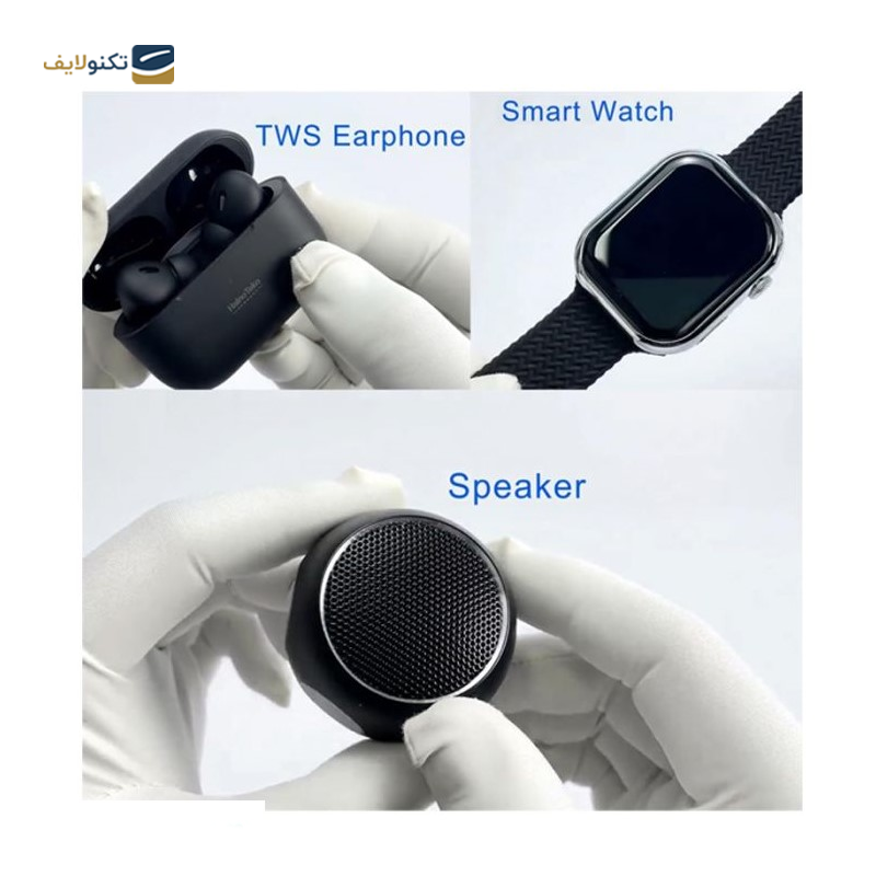 ساعت هوشمند هاینو تکو مدل GP-20 به همراه اسپیکر و هدفون - Haino Teko GP-20 Smartwatch with speaker and earphone
