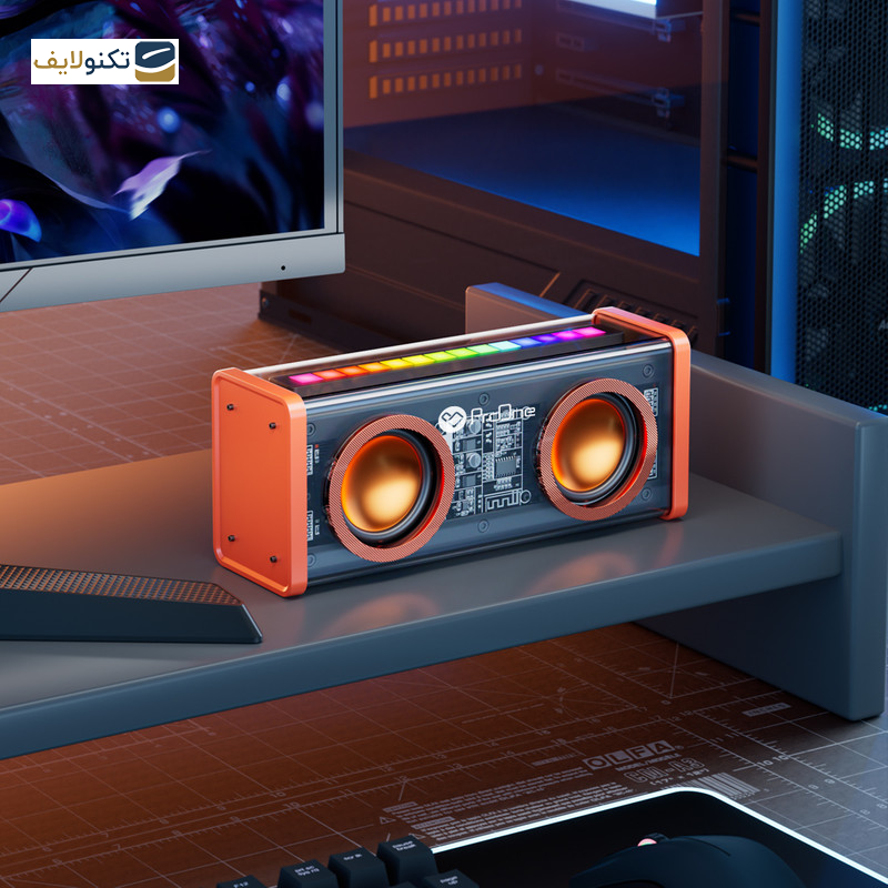 اسپیکر بلوتوثی قابل حمل پرووان مدل PSB4117 - Proone PSB4117 Bluetooth Portable Speaker