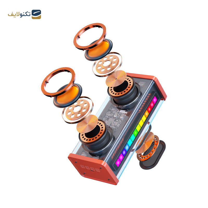 اسپیکر بلوتوثی قابل حمل پرووان مدل PSB4117 - Proone PSB4117 Bluetooth Portable Speaker
