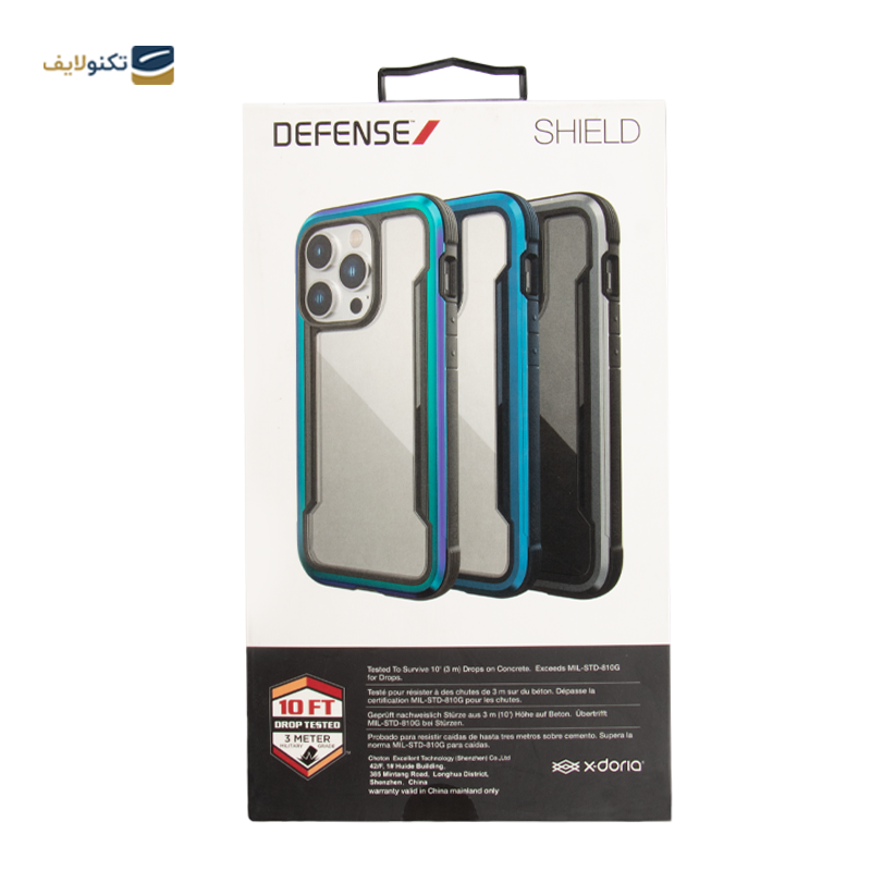 کاور گوشی اپل iPhone 14 Pro ایکس-دوریا مدل Deffens Shield - X-doria Deffens Shield Cover For Apple iPhone iPhone 14 Pro