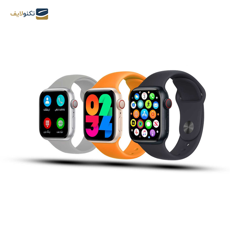 ساعت هوشمند ورنا مدل W45 Max به همراه 7 بند - Verna W45 Max Smart Watch with 7 Straps