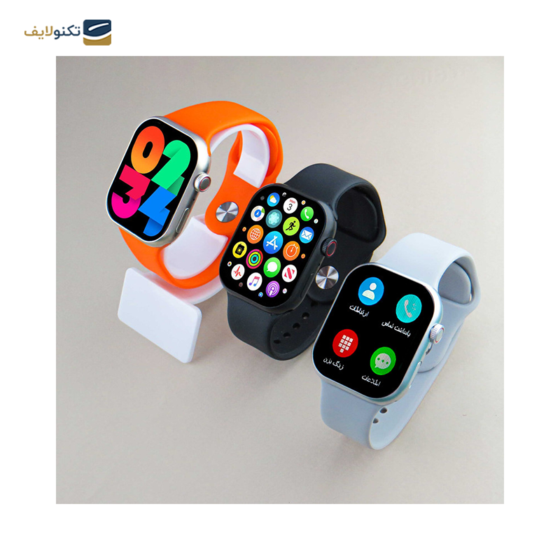 ساعت هوشمند ورنا مدل W45 Max به همراه 7 بند - Verna W45 Max Smart Watch with 7 Straps