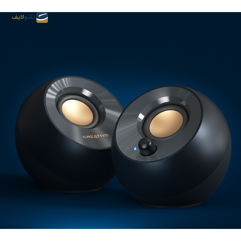 اسپیکر دسکتاپ کریتیو مدل PEBBLE V2 - Creative Pebble V2 Desktop Speakers