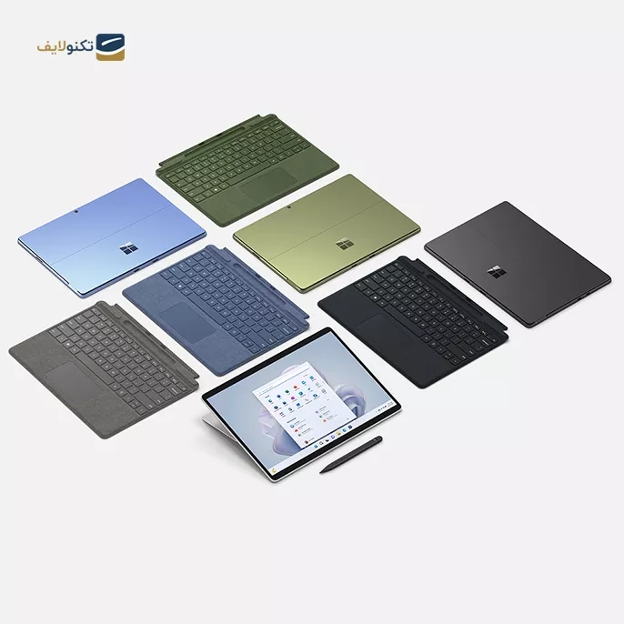 تبلت مایکروسافت مدل Surface Pro 9 i5 ظرفیت 256 گیگابایت رم 16 گیگابایت  - Microsoft Surface Pro 9 Core i5 16GB RAM 256GB SSD Tablet