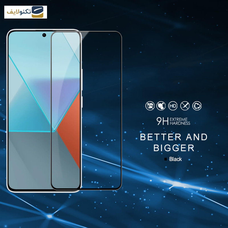 محافظ صفحه نمایش سرامیکی بوف مدل Ceramic-G مناسب برای گوشی موبایل شیائومی Redmi Note 13 Pro 4G/5G / Note 13 4G/5G / Note 13R Pro - Buff Ceramic-G screen protector suitable for Xiaomi Redmi Note 13 Pro 4G/5G / Note 13 4G/5G / Note 13R Pro
