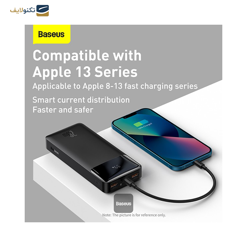 پاوربانک باسئوس مدل Bipow PPDML-M01 ظرفیت 20000 میلی آمپر - Power Bank Baseus Bipow PPDML-M01 2000mAh