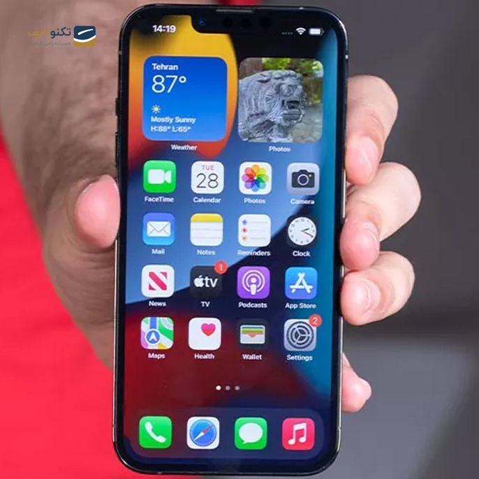  گوشی موبایل اپل مدل iPhone 13 Pro ZA/A Not Active ظرفیت 256 گیگابایت - رم 6 گیگابایت - Apple iPhone 13 Pro ZA/A 256/6GB - Not Active