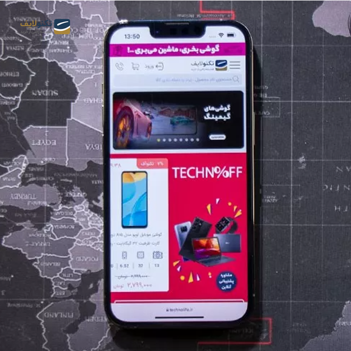  گوشی موبایل اپل مدل iPhone 13 Pro ZA/A Not Active ظرفیت 256 گیگابایت - رم 6 گیگابایت - Apple iPhone 13 Pro ZA/A 256/6GB - Not Active