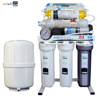 دستگاه تصفیه کننده آب آکوآ اسپرینگ مدل NF3700 به همراه فیلتر مدل مجموعه 4 عددی - 