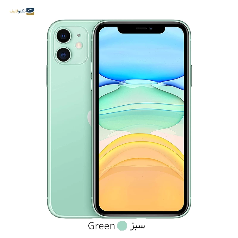 گوشی موبایل اپل مدل iPhone 11 ZA/A نات اکتیو دو سیم کارت ظرفیت 128 گیگابایت رم 4 گیگابایت - Apple iPhone 11 128/4GB Not Active ZA/A