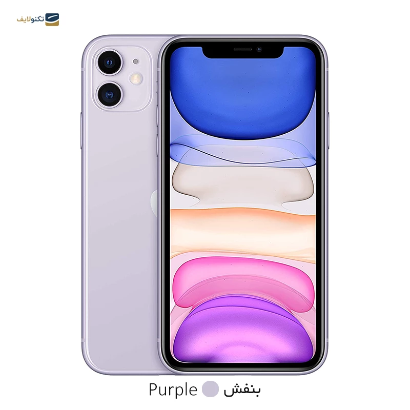 گوشی موبایل اپل مدل iPhone 11 ZA/A نات اکتیو دو سیم کارت ظرفیت 128 گیگابایت رم 4 گیگابایت - Apple iPhone 11 128/4GB Not Active ZA/A