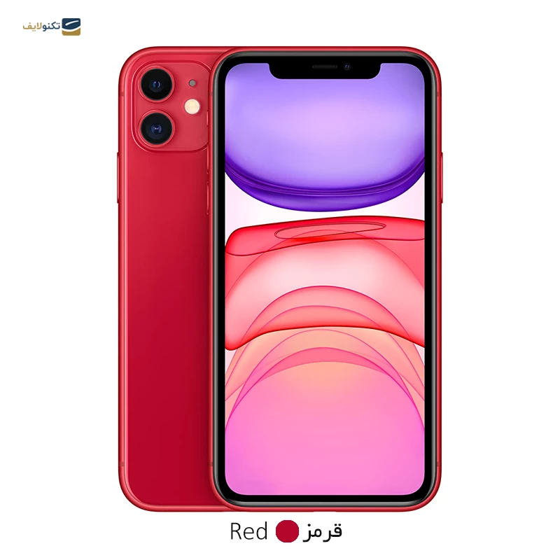 گوشی موبایل اپل مدل iPhone 11 ZA/A نات اکتیو دو سیم کارت ظرفیت 128 گیگابایت رم 4 گیگابایت - Apple iPhone 11 128/4GB Not Active ZA/A