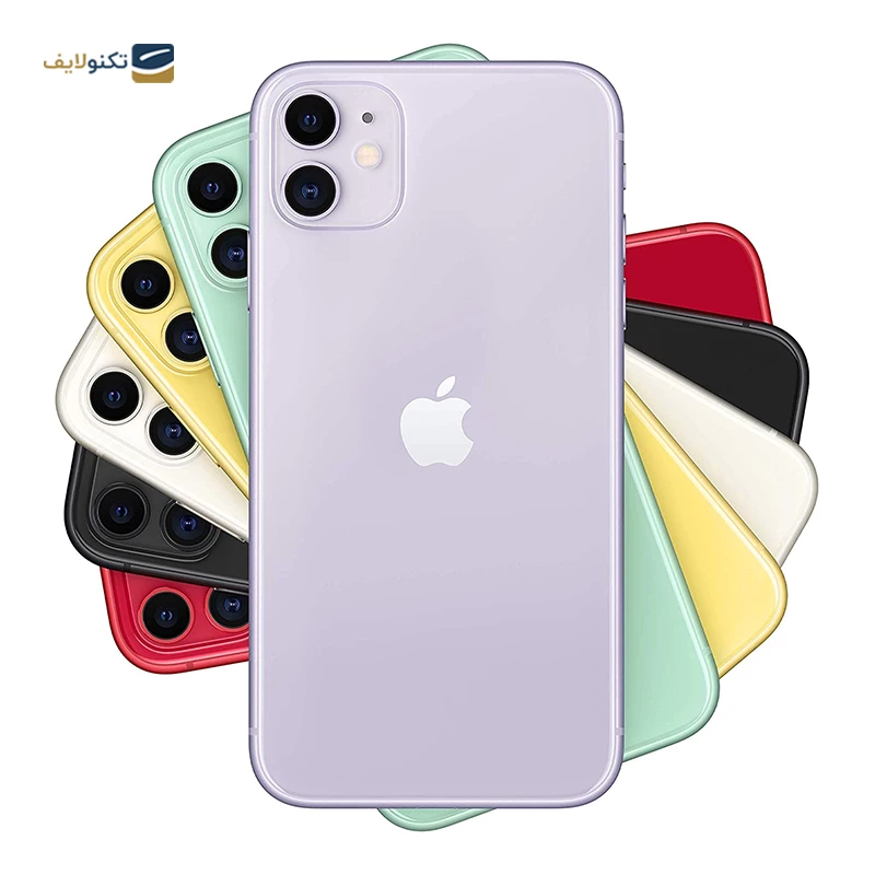 گوشی موبایل اپل مدل iPhone 11 ZA/A نات اکتیو دو سیم کارت ظرفیت 128 گیگابایت رم 4 گیگابایت - Apple iPhone 11 128/4GB Not Active ZA/A
