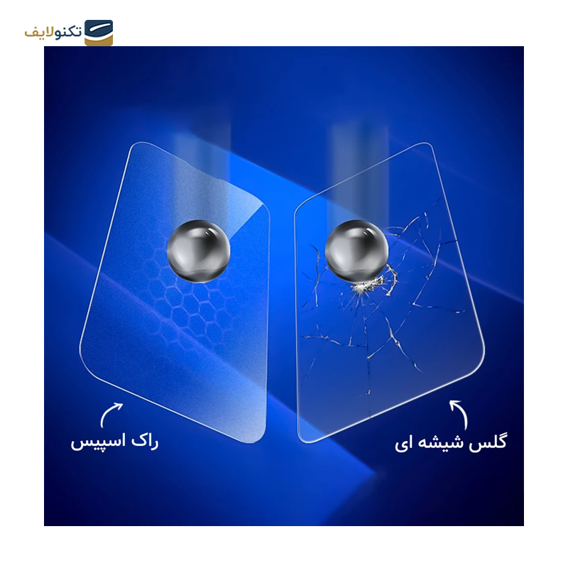 گلس حریم شخصی گوشی ریلمی 11Pro Plus راک اسپیس مدل HyPRV - Rock Space HyPRV Privacy Screen Protector for Realme 11 Pro Plus