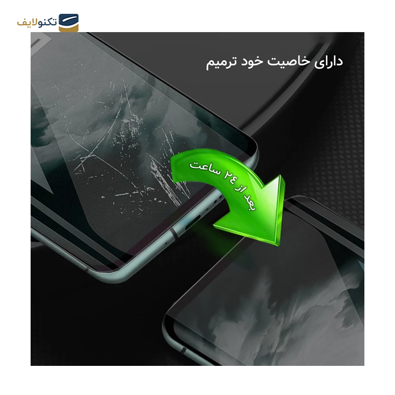 گلس حریم شخصی گوشی ریلمی 11Pro Plus راک اسپیس مدل HyPRV - Rock Space HyPRV Privacy Screen Protector for Realme 11 Pro Plus