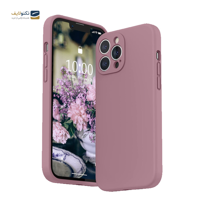 کاور سیلیکونی محافظ لنزدار مناسب برای گوشی موبایل اپل iPhone 13 Pro - کاور سیلیکونی محافظ لنزدار مناسب برای گوشی موبایل اپل iPhone 13 Pro