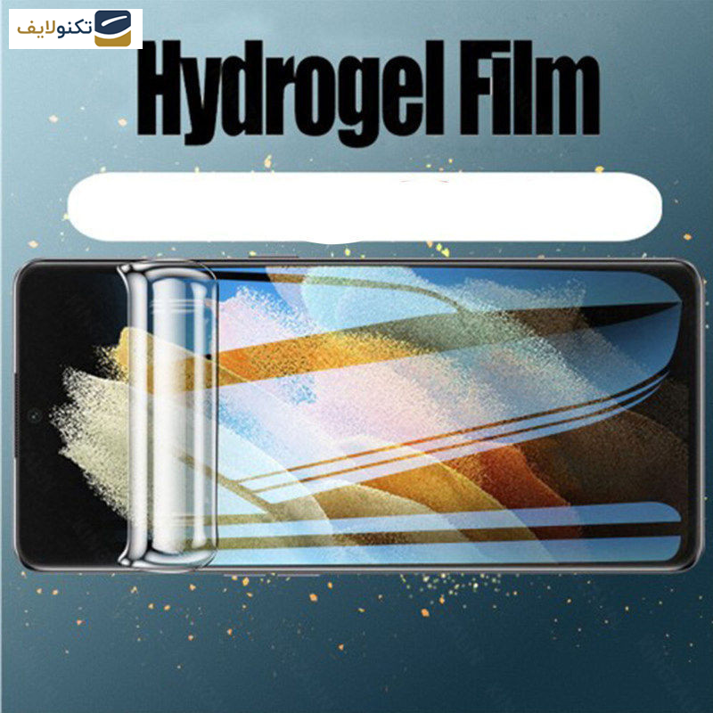 محافظ صفحه نمایش بوف مدل HydroBull-G مناسب برای گوشی موبایل سامسونگ Galaxy S24 به همراه محافظ پشت گوشی - Buff HydroBull-G model screen protector suitable for Samsung Galaxy S24 mobile phone along with phone back protector