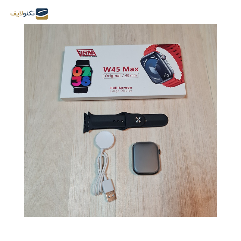 ساعت هوشمند ورنا مدل W45 Max - Verna W45 Max Smart Watch