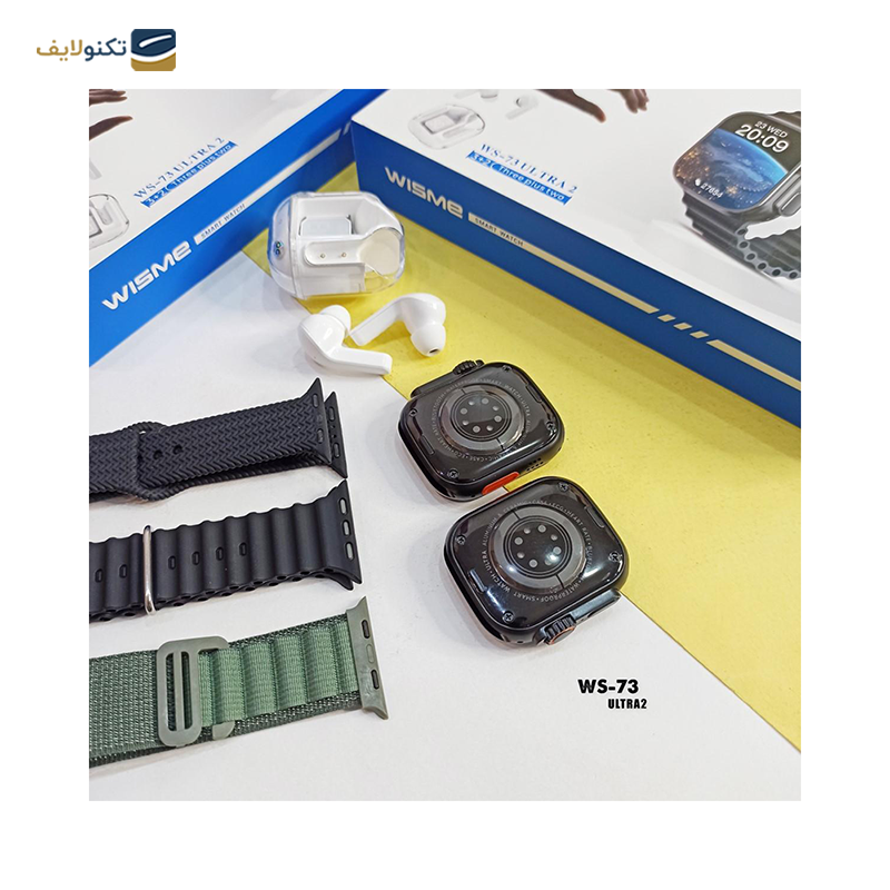 ساعت هوشمند مدل WS-73 Ultra 2 همراه با هندزفری - WS-73 Ultra 2 Ultra 2 Smart watch with Handsfree