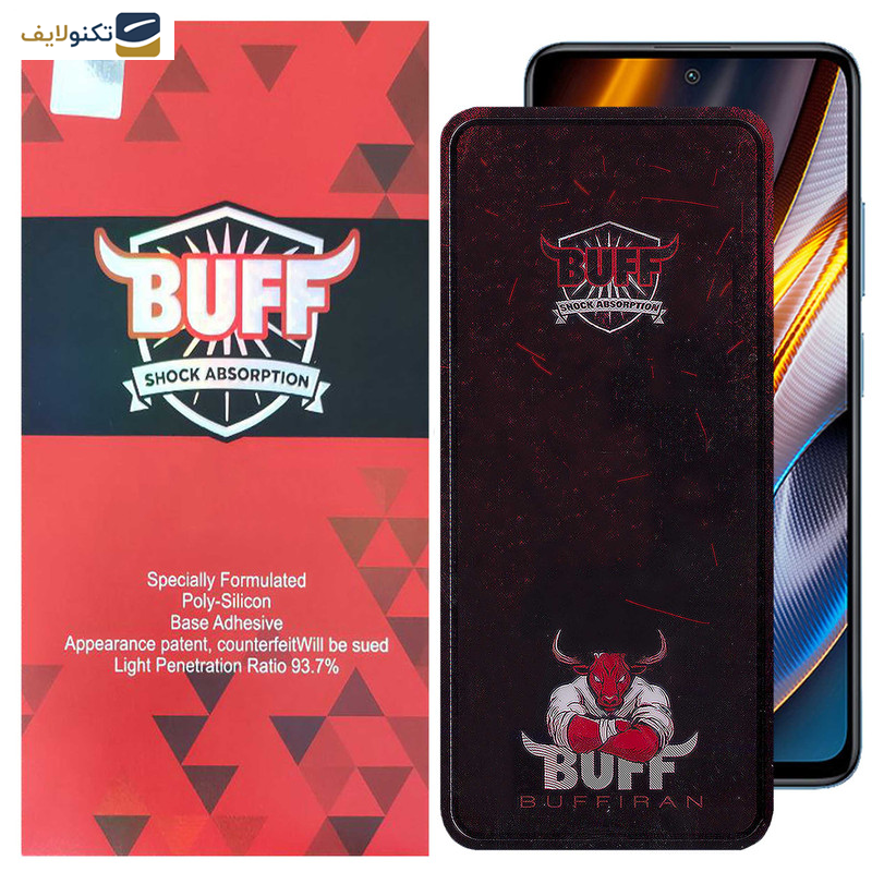 محافظ صفحه نمایش بوف مدل Muscle-Bull مناسب برای گوشی موبایل شیائومی Poco X4 GT - X3 GT - M4 Pro 5G - Redmi K50i - Note 11S 5G - Buff Muscle-Bull Glass Screen Protector For Xiaomi Poco X4 GT-X3 GT-M4 Pro 5G-Redmi K50i-Note 11S 5G