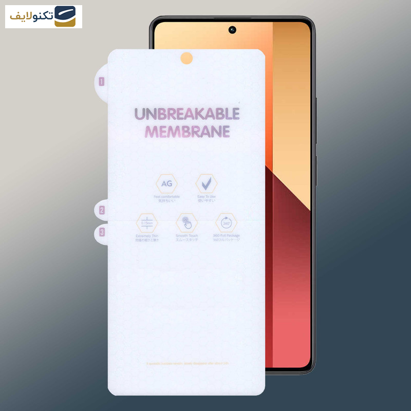 محافظ صفحه نمایش مات بوف مدل Hydrogel-Matte مناسب برای گوشی موبایل شیائومی Redmi Note 13 Pro 4G-5G - Note 13 4G-5G - Note 13R Pro - Buff Hydrogel-Matte film screen protector suitable for Xiaomi Redmi Note 13 Pro 4G-5G - Note 13 4G-5G - Note 13R Pro