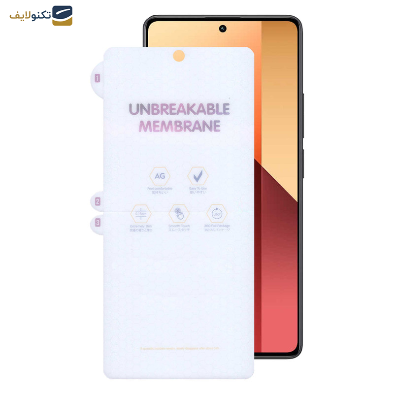 محافظ صفحه نمایش مات بوف مدل Hydrogel-Matte مناسب برای گوشی موبایل شیائومی Redmi Note 13 Pro 4G-5G - Note 13 4G-5G - Note 13R Pro - Buff Hydrogel-Matte film screen protector suitable for Xiaomi Redmi Note 13 Pro 4G-5G - Note 13 4G-5G - Note 13R Pro