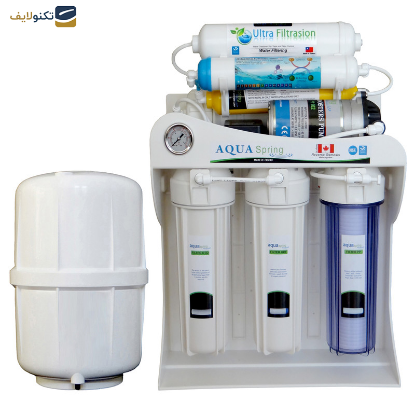 دستگاه تصفیه کننده آب آکوآ اسپرینگ مدل SF4707 به همراه فیلتر مدل 01 مجموعه 4 عددی - 
