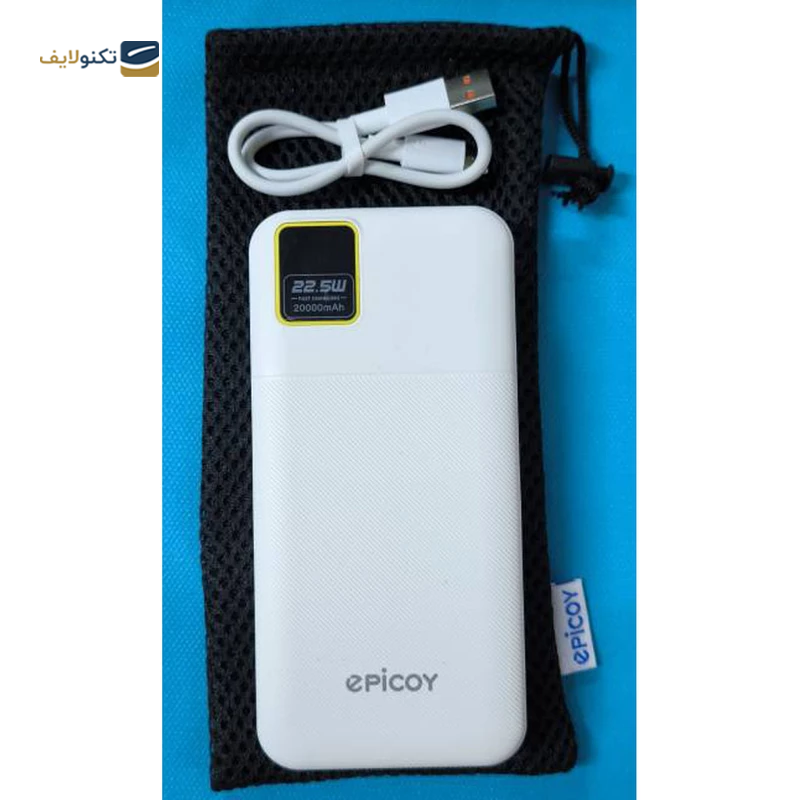 پاوربانک اپیکوی مدل Gorilla100 ظرفیت 10000 میلی‌ آمپر ساعت - Epicoy Gorilla100 10000mah Power Bank