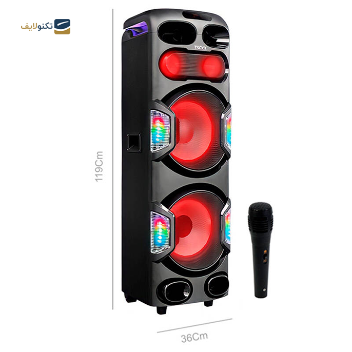 اسپیکر بلوتوثی چمدانی تسکو مدل TS 2084  - TSCO TS 2084 Bluetooth Speaker