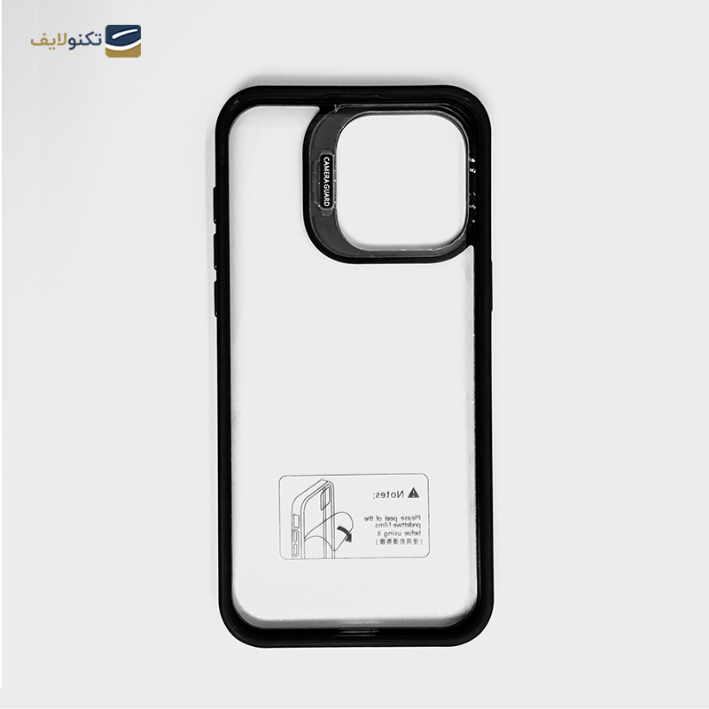 کاور گوشی اپل iPhone 15 Pro Max مدل XINREEU همراه با محافظ لنز - X3Give XINREEU phone case for iPhone 15 Pro Max with Lens Protector
