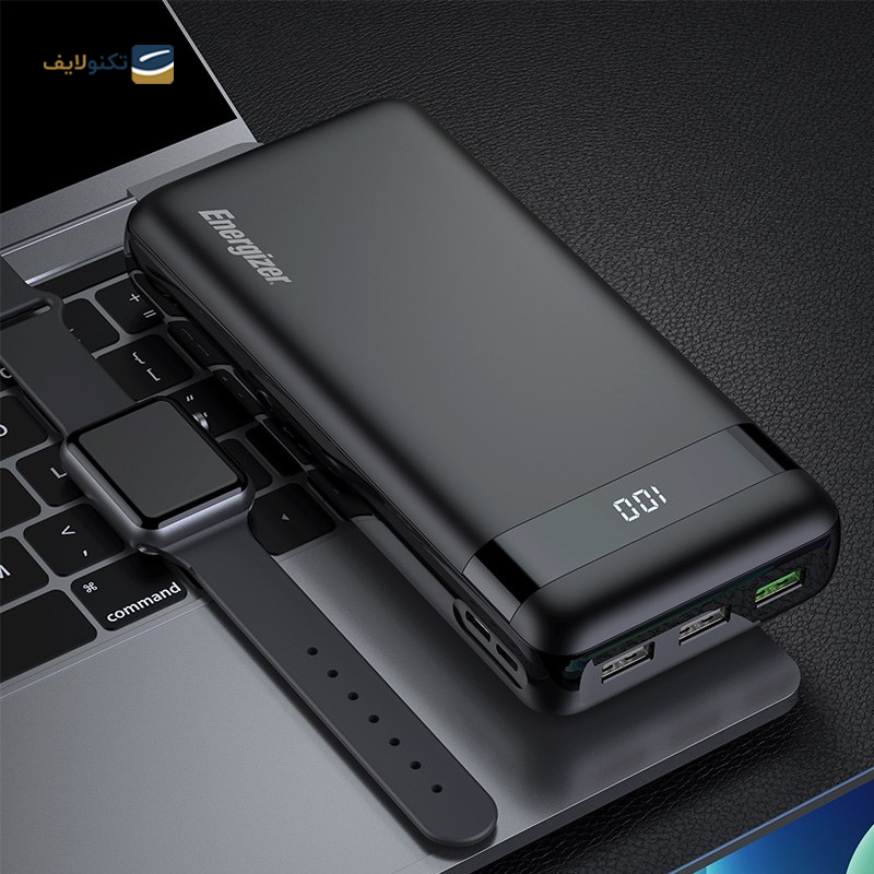 پاوربانک انرجایزر مدل UE30003PQ ظرفیت 30000 میلی آمپر ساعت - Energizer UE30003PQ 30000mah Power Bank