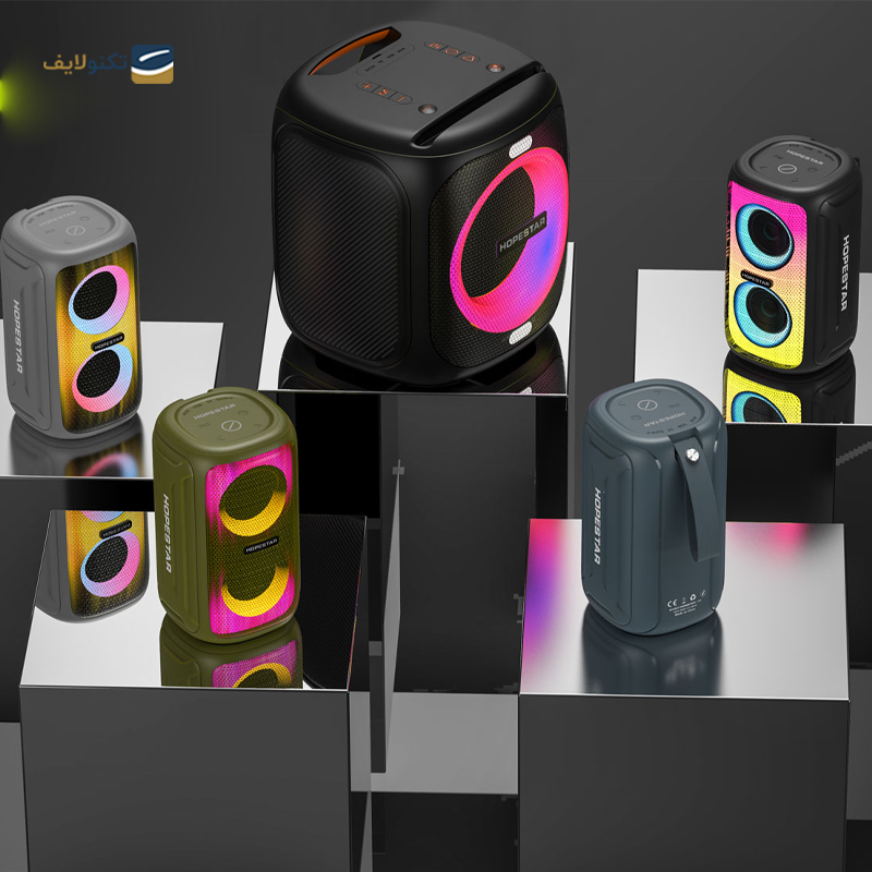 اسپیکر بلوتوثی قابل حمل هوپ استار مدل Party-110 mini - HopeStar Party-110 mini portable Bluetooth speaker