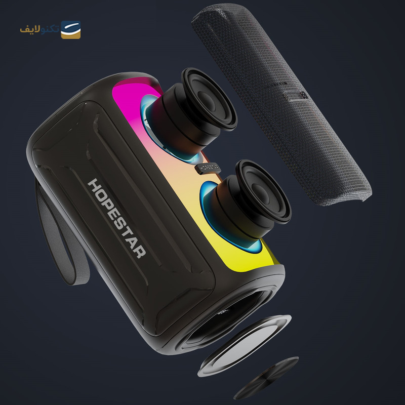 اسپیکر بلوتوثی قابل حمل هوپ استار مدل Party-110 mini - HopeStar Party-110 mini portable Bluetooth speaker