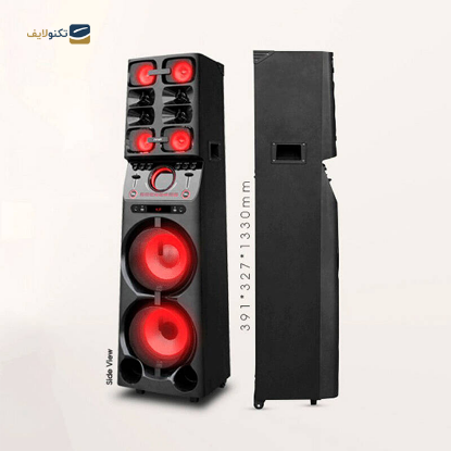 اسپیکر بلوتوثی خانگی تسکو مدل TS 1020DJ - TSCO TS 1020DJ Wireless Speaker With Microphone