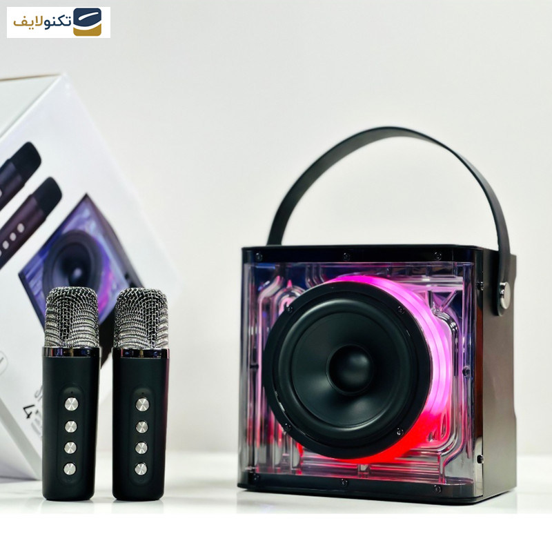 اسپیکر بلوتوثی قابل حمل کلومن مدل KS-150 KARAOKE - 