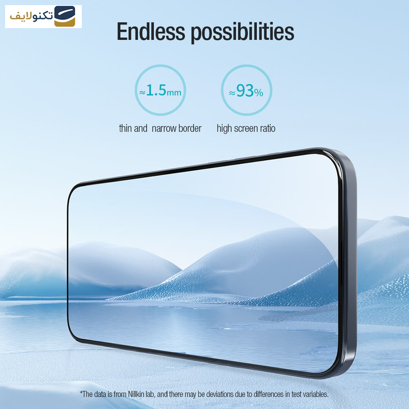 محافظ صفحه نمایش نیلکین مدل EZ set مناسب برای گوشی موبایل اپل iPhone 15 Pro Max - Nillkin EZ set tempered glass screen protector for Apple iPhone 15 Pro Max